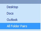 Microsoft Synctoy Folder Pairs