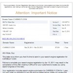 email scam registrationdom.com